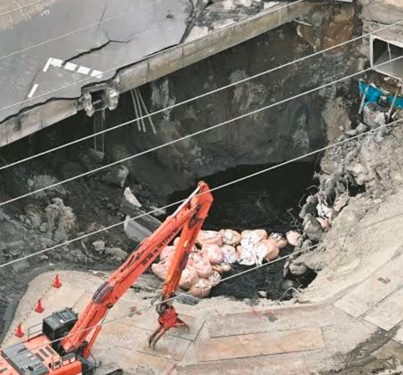 道路陥没の危機！老朽化対策は？