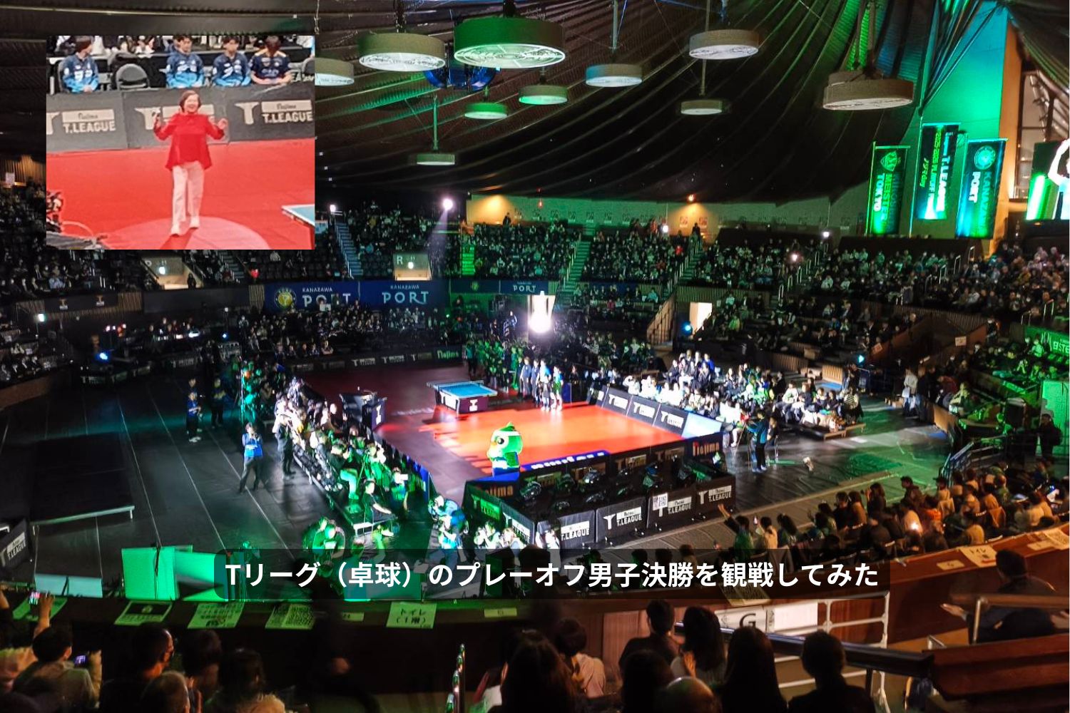 Tリーグ(卓球)のプレーオフ男子決勝を観戦してみた