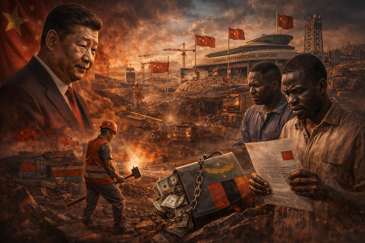 アフリカ・ザンビアにおける中国の経済的侵略