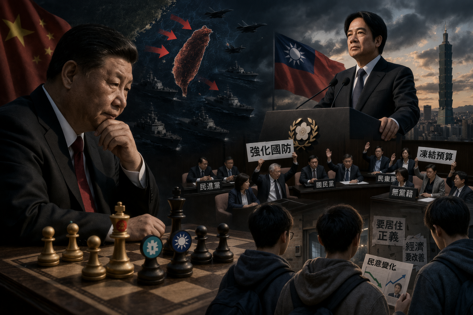 今、習近平氏が台湾侵攻に踏み切らない理由とは