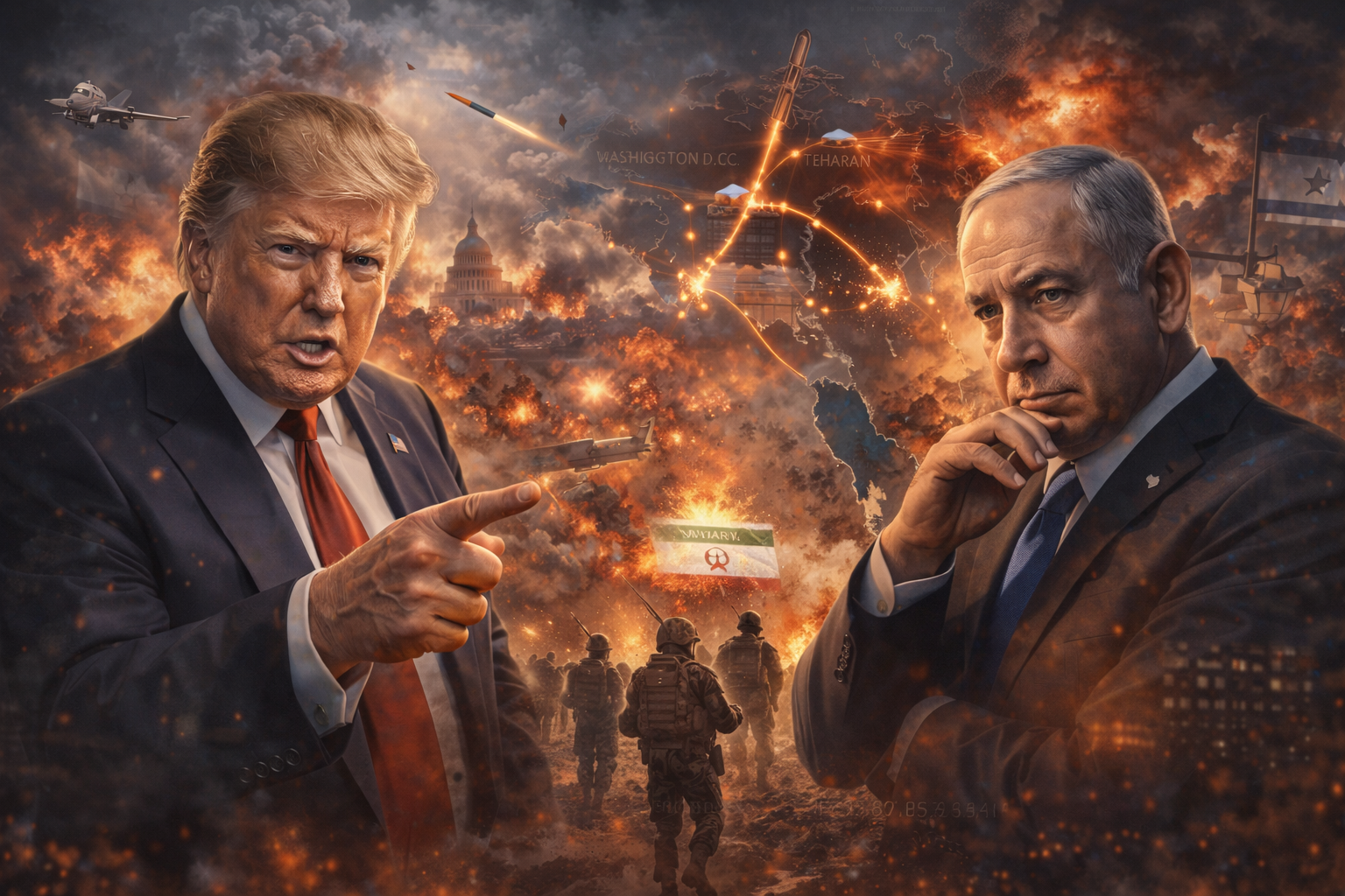 激化するイラン戦争　黒幕はトランプではなくネタニヤフ