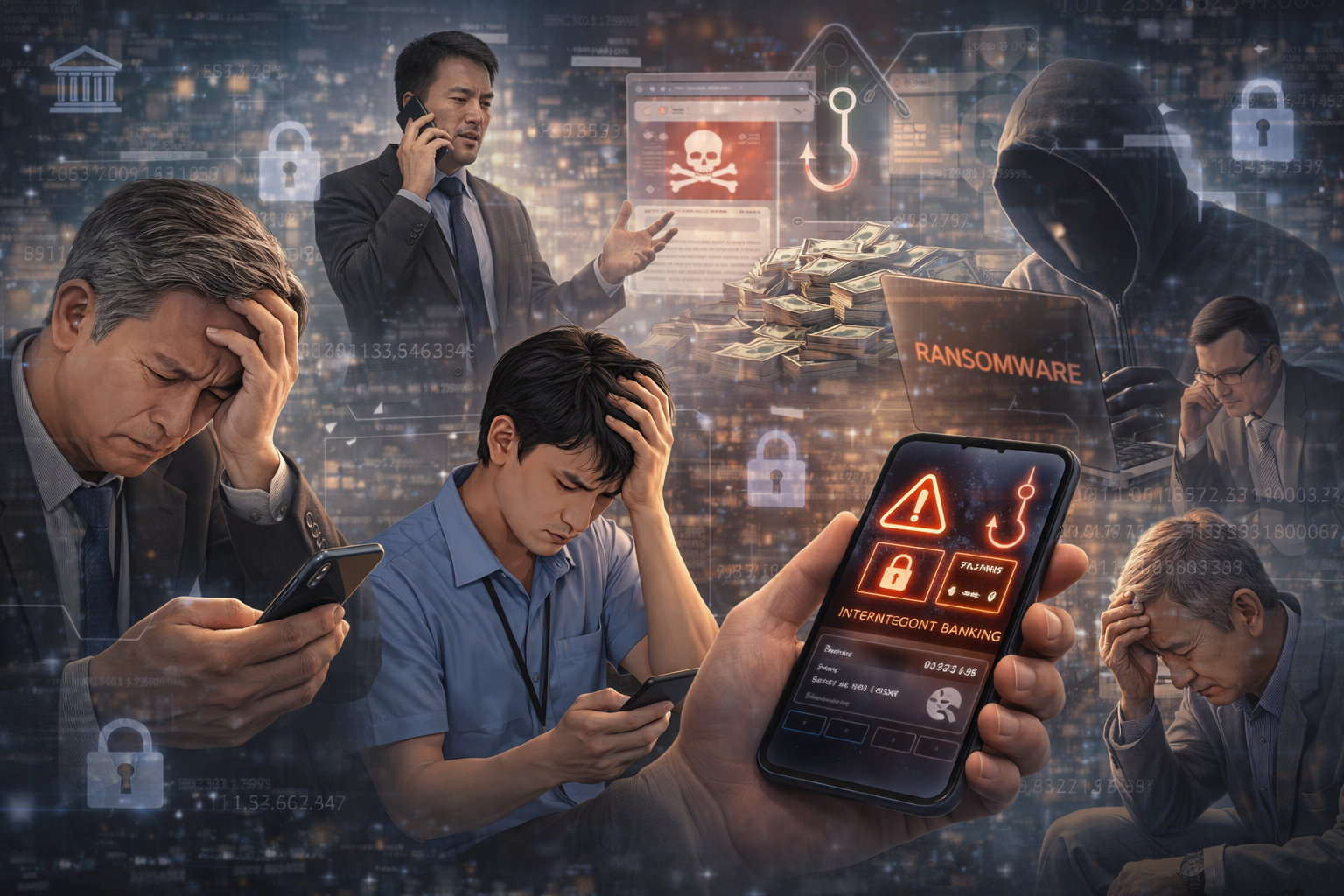 ネット不正送金　被害は１０４億円　過去最悪