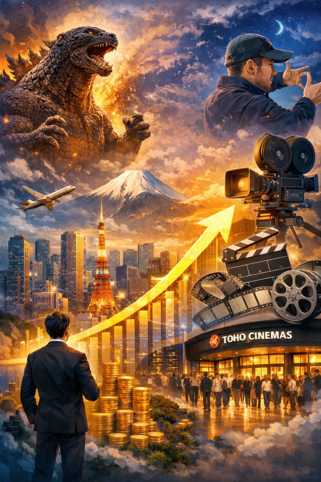 東宝「水商売」から脱却し安定成長路線へばく進中