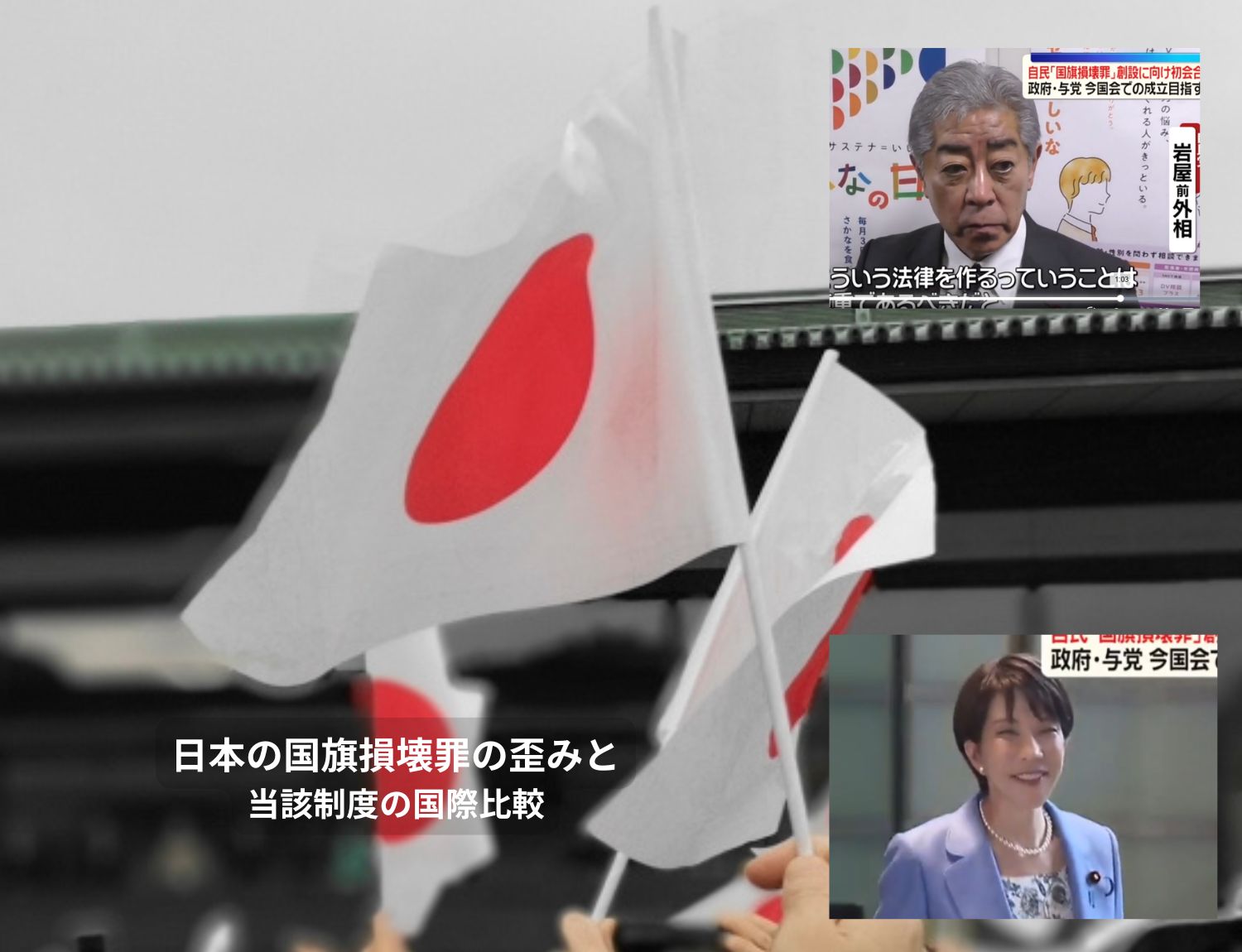 日本の国旗損壊罪の歪みと当該制度の国際比較