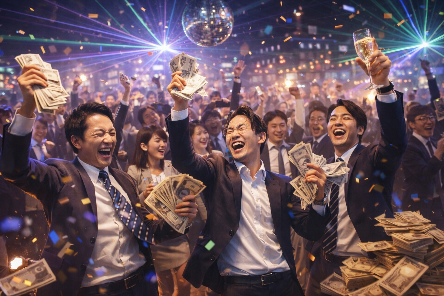 超高額年収で“踊る”ディスコ社員