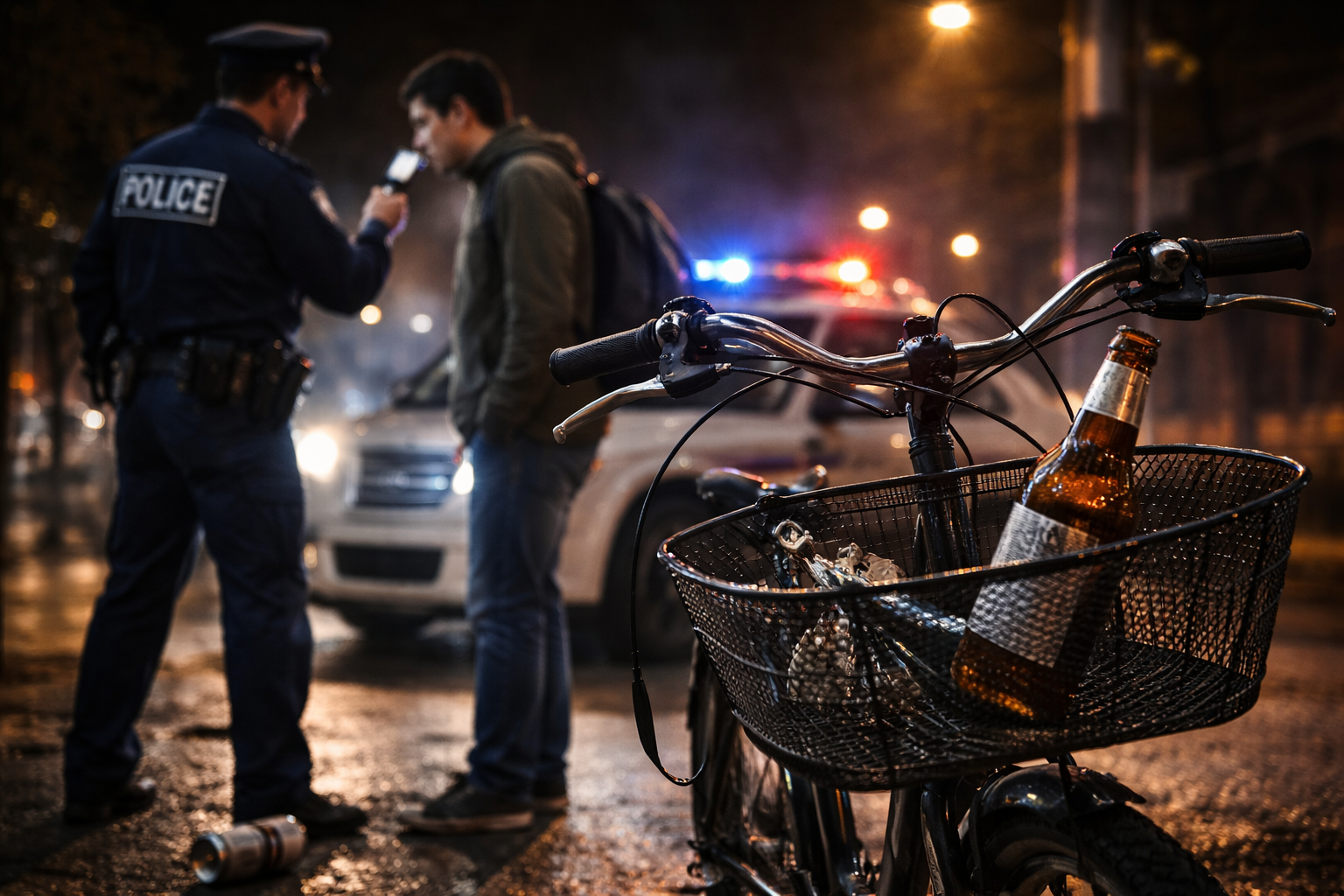 自転車飲酒運転　摘発強化　２０２５年は免停が前年比６５倍