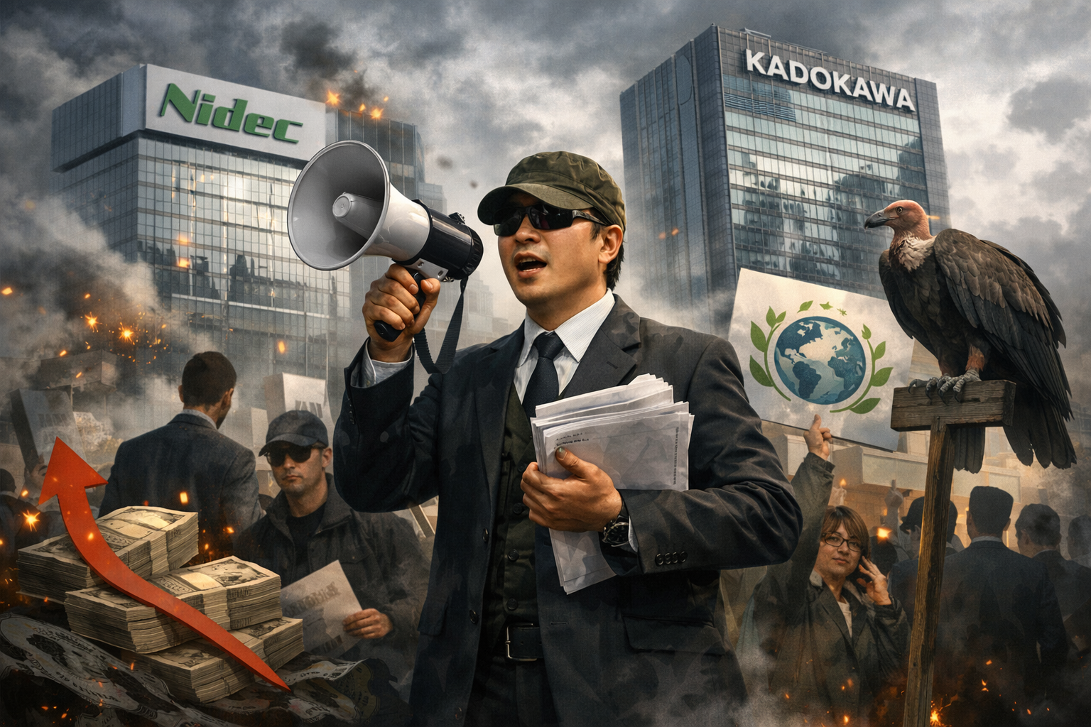 「アクティビスト天国」そのまま。中でも存在感を発揮する、ニデック、ＫＡＤＯＫＡＷＡでのオアシスの動き